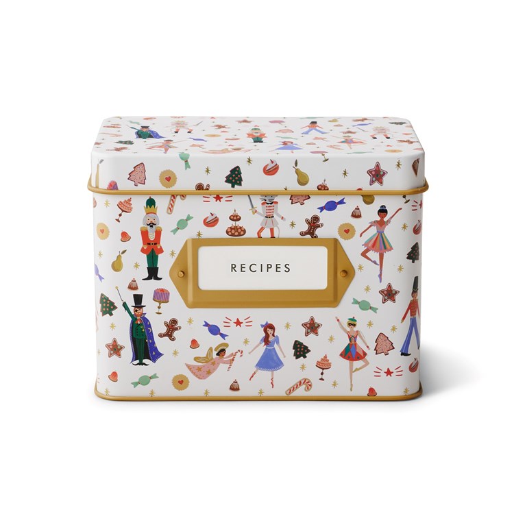 Nutcracker Recipe Tin